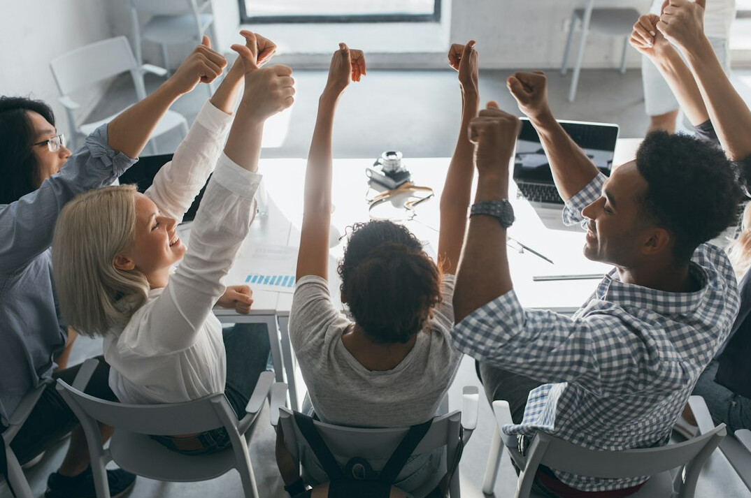 team feedback session