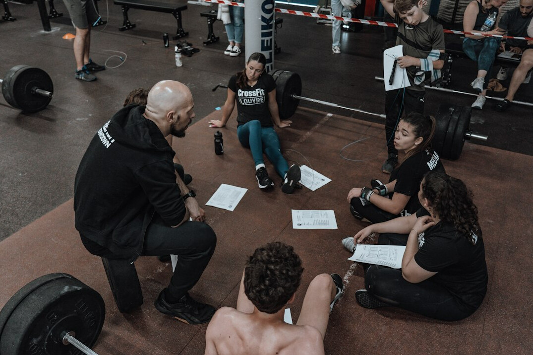 team workshop training session